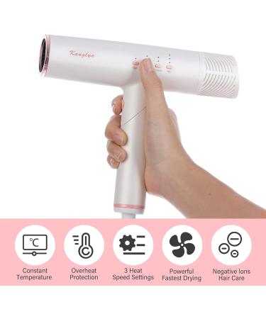 Professional Salon Hair Dryer | High-Speed Brushless Motor | Negative Ion Technology | Portable & Foldable | Fast Drying for Home & Travel - Buy Online on GoSupps.com