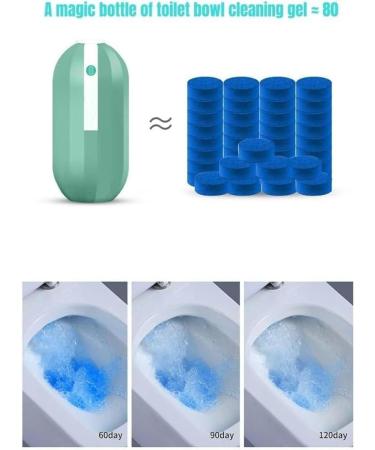 Pro Toilet Cleaner 10 Years - Automatic Long-Lasting Bowl Cleaner (2pc) | Fresh Scent & Effective Cleaning for International Shipping - Buy Online on GoSupps.com