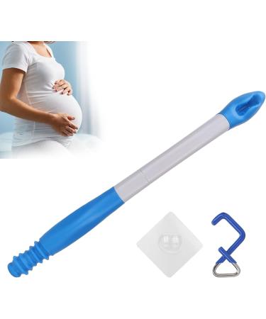 Buy Blue Foldable Toilet Aids | Long Comfort Grip Wiper for Restricted Mobility & Pregnant Women - 15.7 | International Shipping Available - Buy Online on GoSupps.com