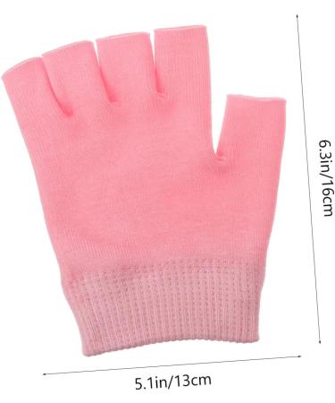 POPETPOP 4 Pairs Gel Gloves Dry Hands Gloves Lotion Gloves for Dry Hands Half Finger Spa Gloves Cracked Hand Gloves Grooming Gloves Hand Care Gloves Cosmetic Miss Knitting Moisturizing - Buy Online on GoSupps.com