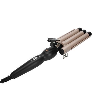 Buy 3 Barrel Curling Iron - Adjustable Temperature Ceramic Hair Waver for All Hair Types - Gold 22mm - Ideal for Home & Salons - International Shipping Available - Buy Online on GoSupps.com