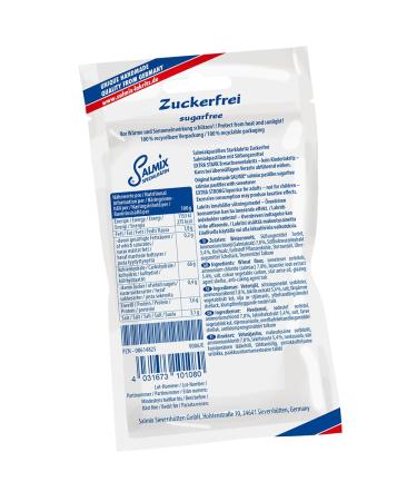 Buy SALMIX Handmade Sugar-Free Ammonium Chloride Pastilles 75g - International Shipping Available - Buy Online on GoSupps.com