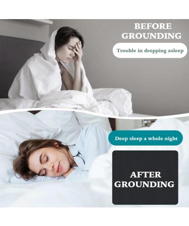 Widufy Grounding Mat for Better Sleep - Health Benefits Pain Relief Includes 2 Ground Cords & Test Pencil 67.8 x 200.7 cm - Buy Online on GoSupps.com