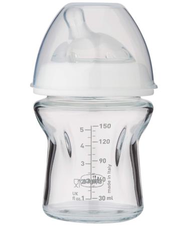 Chicco Baby Bottle and Glass Wellness Model Silicone 150ml + 0Mesi