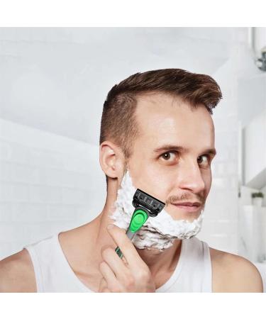 Portable 7-Layer Shaving Set with Weighted Rubber Handle | Versatile Grooming for All Needs - Buy Online on GoSupps.com