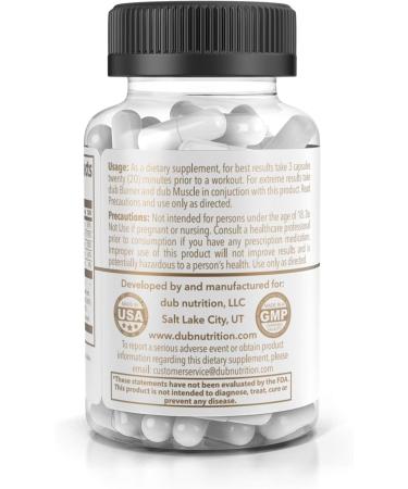 Dub Nutrition Youth - Formula with Acai, Resveratrol, Curcumin, Vitamins A, C, D, E, B12, and CoQ10 - Supports Immunity and Mobility - 90 Capsules - Buy Online on GoSupps.com