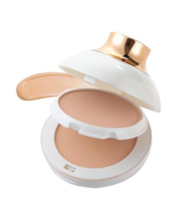 Face Powder Makeup - Long Lasting Foundation, Pressed Face Powder, Compact | Full Coverage Vegetable Oil Control Powder, Skin Control Aznever