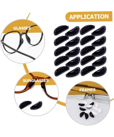 Lalafina Self-Adhesive Glasses Nose Pads - 40 Pairs Anti-Slip Support for Comfortable Eyewear | Portable Gel Accessories - Buy Online on GoSupps.com