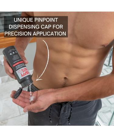 Happy Nuts Comfort Powder - Anti-Chafing Body Powder for Men - 6 Ounce - Buy Online on GoSupps.com