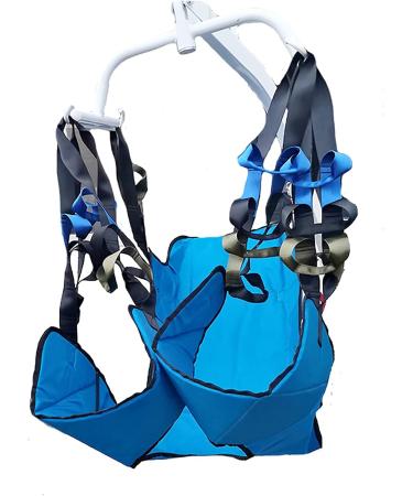 Full Body Patient Lift Sling with Commode Opening Four Point Support Transfer Shower Sling Toileting Sling with Head Support and Padded Legs (Color : Green) - Buy Online on GoSupps.com