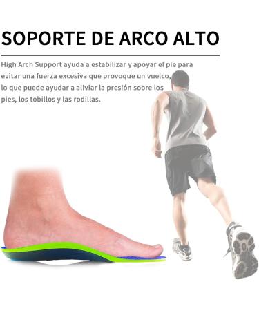 Buy DACAT Sport Insole for Heel Spurs & Plantar Fasciitis - Orthopedic Insoles for Men & Women (EU 45-46 Blue) - International Shipping Available - Buy Online on GoSupps.com