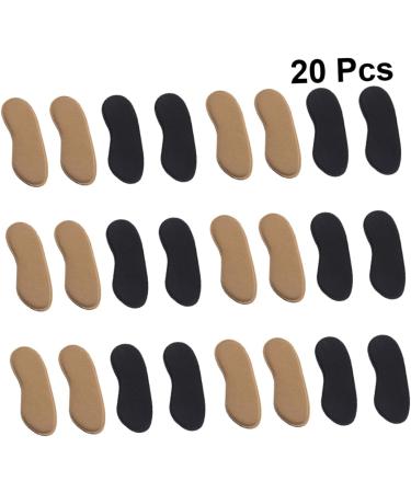 FRCOLOR 20 Pairs Anti-Wear Foot Pads | Shoe Heel Grips & Cushions for Ultimate Comfort - International Shipping - Buy Online on GoSupps.com