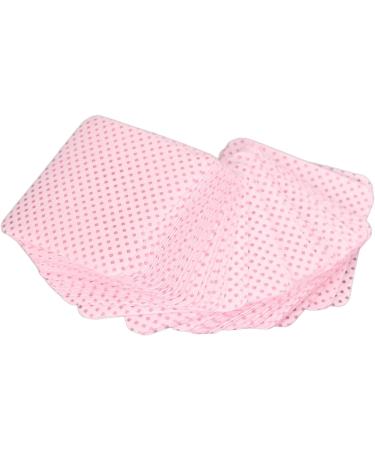 Gel Nail Polish Remover Pads 300 Soft Lint-Free Cotton Nail Cleaning Pads for Nail Art (Light Pink) - Buy Online on GoSupps.com