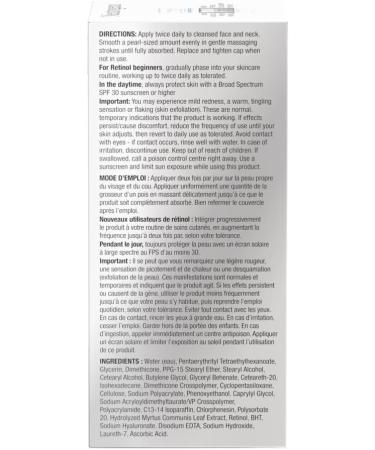 Neutrogena Rapid Wrinkle Repair Retinol Face Moisturizer Fragrance Free Daily Anti-Aging Face Cream with Retinol & Hyaluronic Acid to Fight Fine Lines Wrinkles & Dark Spots 48mL - Buy Online on GoSupps.com