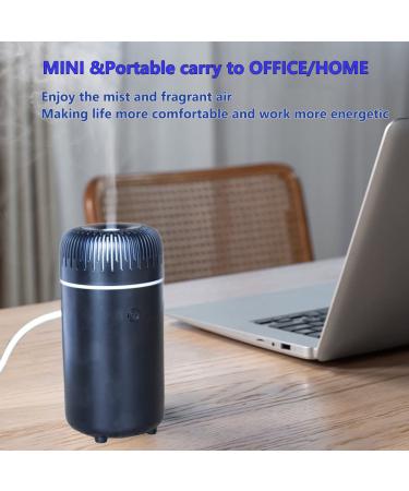 Unee Car Diffuser USB 100ml Mini Humidifier Essential Oil Aromatherapy Diffuser - Black - Buy Online on GoSupps.com