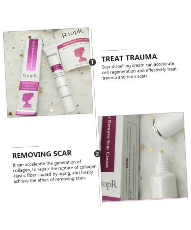 Healeved Scar Cream 2 Pcs - Face & Body Gel for Scar Removal & Moisturizing - After Surgery & Abdominal Wrinkle Cream - Assorted Colors - 13.1x3cmx2pcs - Buy Online on GoSupps.com