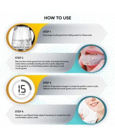 Adjustable Snore Relief Mouth Guard for Men & Women - Sleep Aid Device - Buy Online on GoSupps.com