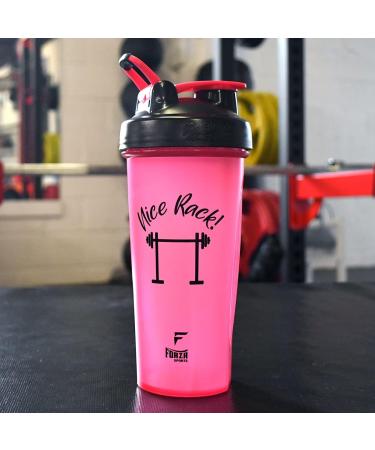 Blender Bottle x Forza Sports Classic 28 oz. Shaker - Pink | Nice Rack Design - Buy Online on GoSupps.com
