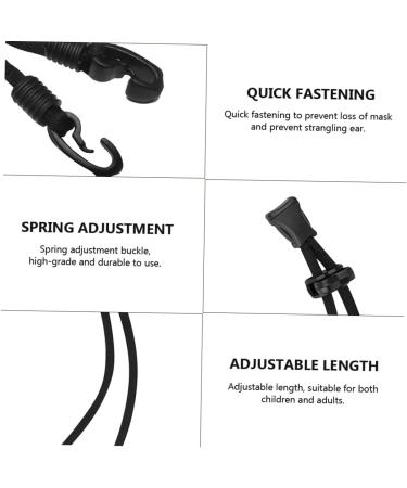 Gleavi Mask Cable Earrings - 2 Pack Anti-Ear Bracket Extensions & Sunglasses Strap Holder for Comfort & Style - Buy Online on GoSupps.com