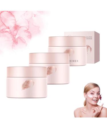 Invisible Pore Concealer Long-lasting Primer, Pre-makeup Barrier Concealer Cream, 50g Barrier Stick-On Cream, Perfecting Facial Moisturizer Foundation, for All Skin Types (3PCS)