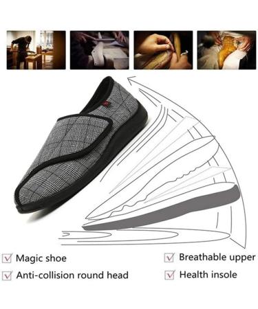 STABLLP Diabetic Shoes - Comfortable Orthopedic Sandals for Swollen Feet - Unisex Size 49 Grey - Buy Online on GoSupps.com