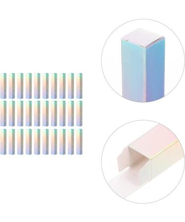 FRCOLOR Bo tes D'emballage Gloss Vides en Papier Holographique 50 Pcs Bo te Rouge L vres Compacte Papier Cartonn pour Tubes de Gloss et Petits Flacons Rangement Pratique pour - Buy Online on GoSupps.com