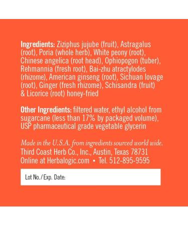 Herbalogic - Peak Power Liquid Herb Drops - Stimulant-Free Natural Energy Formula to Combat Adrenal Fatigue & Improve Physical Stamina - Contains American Ginseng & Astragalus - 2 Fl. Oz. 2 Fl Oz (Pack of 1) - Buy Online on GoSupps.com