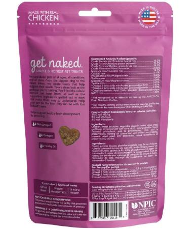 Get Naked Kitten Health Soft Treats 2.5 oz - 1 Pouch (Pack of 1) - Buy Online on GoSupps.com