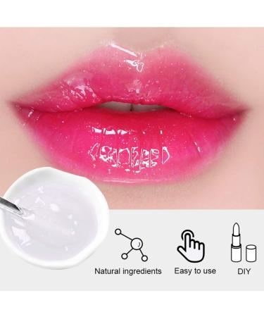 Allbestaye Vegan Lipgloss Gel Base | DIY Clear Lip Makeup Primer & Handmade Lip Balm - Buy Online on GoSupps.com
