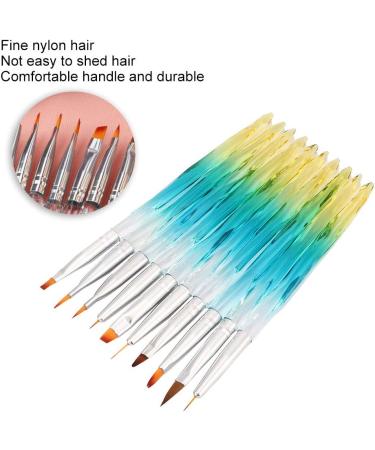 Convenient Nail Art Dotting Pen Selected Material Nail Art Pen Nail Maintenance for Nail Salon Professional Manicurist Nail Lovers - Buy Online on GoSupps.com