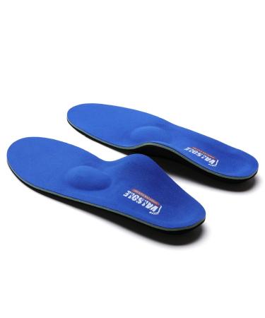 VALSOLE Orthotic Insole High Arch Foot Support Soft Medical Functional Insoles Insert for Severe Flat Feet Plantar Fasciitis Feet Pain Foot Valgus for Man and Woman (8.5-9 UK-280mm Blue) 8.5-9 UK-280mm Blue