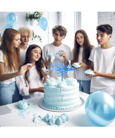 Shop Youth Consecration Cake Topper - Blue Acrylic Decoration for Boys & Girls Birthday Cakes - Buy Online on GoSupps.com