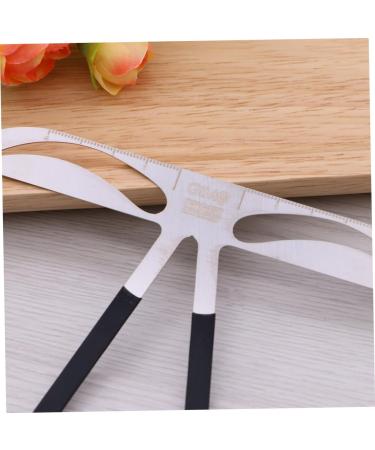 Angoily Eyebrow Shaper Kit for Women Eyes Eyebrow Ruler Stencil Template Eyebrow Trimming Balance Ruler - Buy Online on GoSupps.com