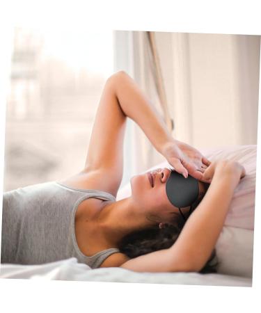 Adjustable Silk Travel Eye Mask Set - 2pcs 3D Eye Masks for Superior Sleep Experience - Buy Online on GoSupps.com
