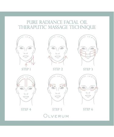 OLVERUM Natural Pure Radiance Facial Oil - Vegan Clean Skincare for Glowing Skin (0.5 fl oz | 15 mL - Buy Online on GoSupps.com