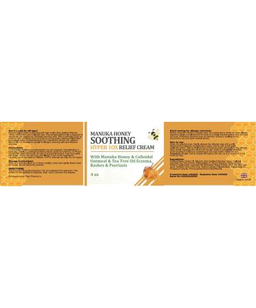 Manuka Honey Draw Salve Cream - Soothing Relief for Seborrheic Dermatitis Eczema Rosacea Psoriasis & Dry Scalp - Buy Online on GoSupps.com