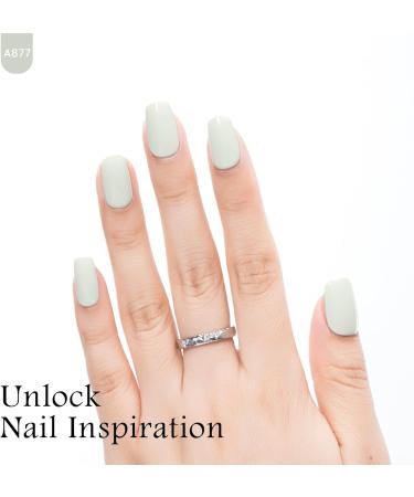 MAYCHAO 15ML Grey-Green Gel Nail Polish | Soak Off UV LED Gel Polish for Salon-Quality Manicures | 0.5 OZ - Buy Online on GoSupps.com