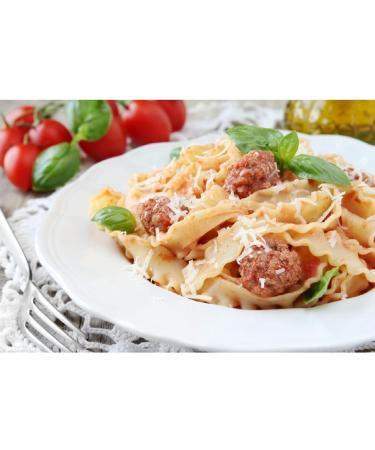 Mafaldine Italian Pasta di Gragnano IGP | USDA Certified Organic | 17.6oz | 500g | Premium Quality Pasta - Buy Online on GoSupps.com