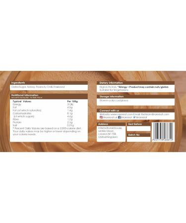 Sweet and Spicy Peanut Butter| 265g - Buy Online on GoSupps.com