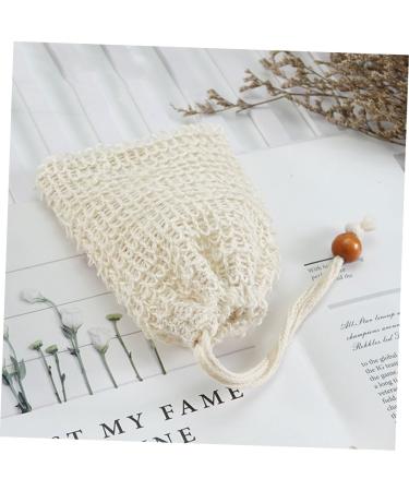 FRCOLOR 10 Pcs Mesh Soap Bags - Soap Saver Pouches & Soap Holders for Foaming & Bathing - Durable Cotton Drawstring & Sisal Design - Buy Online on GoSupps.com