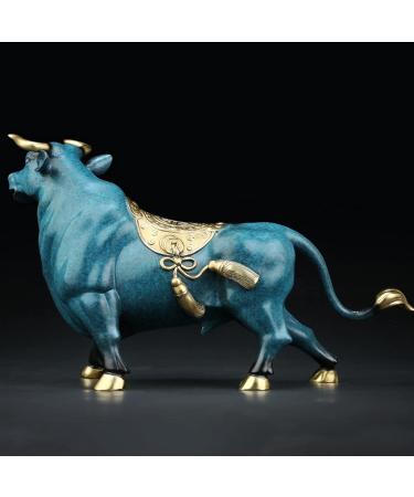 Buddha Statue/Buddha Figurines Chinese Zodiac Animal Bull Ox Mascot Hand-Carved Crafts High Temperature Coloring Statue Meaning Hard Work to Get Rich 8.6 Inch Height(Copper) Buddha Stat (Mug) - Buy Online on GoSupps.com