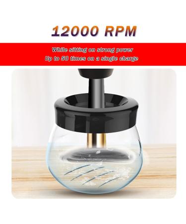 Buy Electric Makeup Brush Cleaner & Dryer - Rechargeable Scrubber for Effortless Brush Cleaning - Buy Online on GoSupps.com