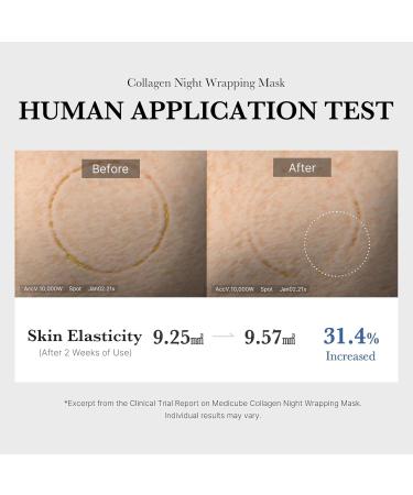 Collagen Night Wrapping Mask Overnight Collagen Wrapping Mask Collagen Overnight Wrapping Peel Off Facial Mask Elasticity & Hydration Care Reduces Sagging & Dullness Suitable For All Skin Types - Buy Online on GoSupps.com