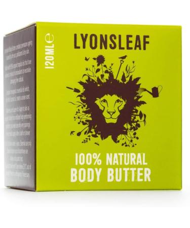 Lyonsleaf Natural Body Butter with 95% Organic Tropical Sun Stable Oils - Buy Online on GoSupps.com