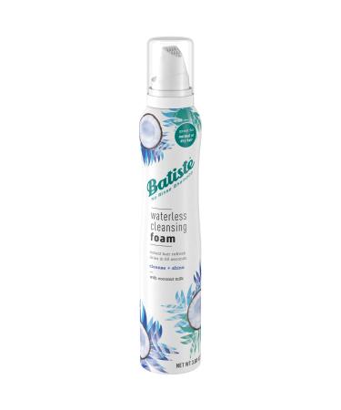 Batiste Waterless Cleansing Foam Cleanse + Shine with Coconut Milk  3.6 OZ