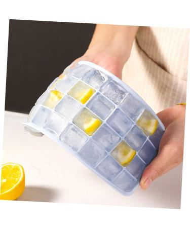 Cabilock 3pcs Silicone Ice Tray Mold Silicone Ice Trays Silicone Ice Maker Ice Cubes Ice Mold 25X10X2.5CM Assorted Color - Buy Online on GoSupps.com