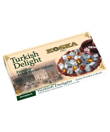 KOSKA Loukoum la Pistache D lice Turc Traditionnel 500g