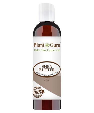 African Shea Butter Oil 4 oz. 100% Pure Natural Skin  Body And Hair Moisturizer. DIY Butters  Lotion  Cream  lip Balm & Soap Making Supplies  Eczema & Psoriasis Aid  Stretch Mark Product