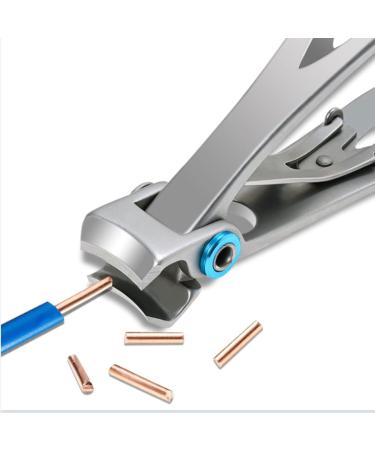 SVAASA Nail Clippers Stainless Steel Large Opening Nail Clippers Thickened Nail Trimmer Stainless Steel Professional Large Opening Nail Tools - Buy Online on GoSupps.com