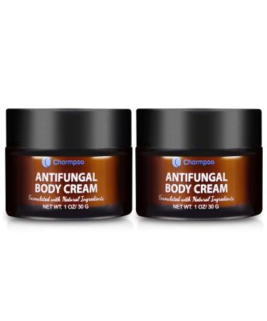 Anti Fungal Skin Cream: Athletes Foot Treatment Jock Itch Treatment for Men Ringworm Eczema andAntifungal Cream for Skin- 2 Packs